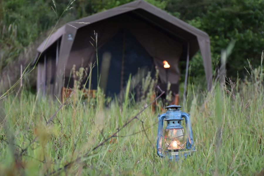 a tent at explorer by mahoora camps gal oya national park in sri lanka 