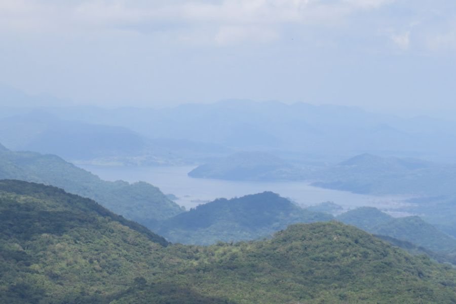 view at knuckles in sri lanka 